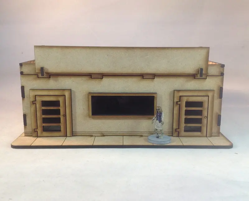 Store Front Bc203 28Mm Big City Streets Building Kit 1