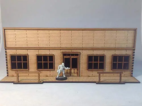 Store Front E 28Mm Wild West Western Building Kit 1