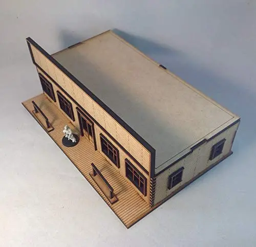 Store Front E 28Mm Wild West Western Building Kit 4