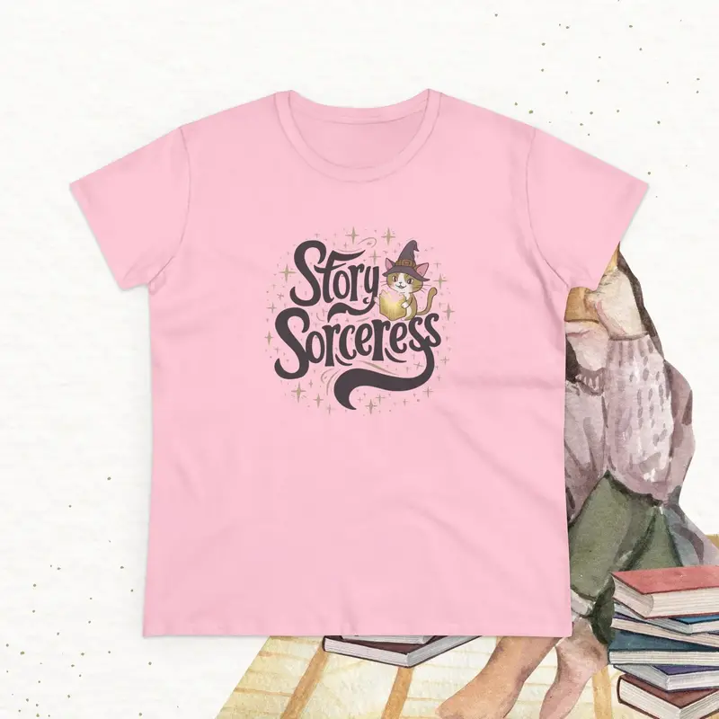 Story Sorcerer Book Lover Women T-Shirt 9