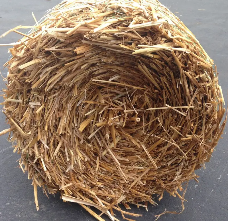 Straw Mat With Double Net - Erosion Control (Biodegradable) - 4 Ft Or 8 Ft Wide (Lasts 2 Yr) 10