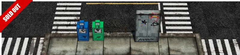 Street Pack Pop-Up Diorama 1/12 1