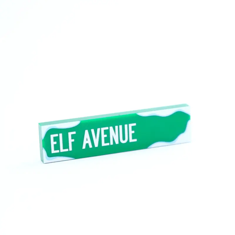 Street Sign - Elf Ave 1