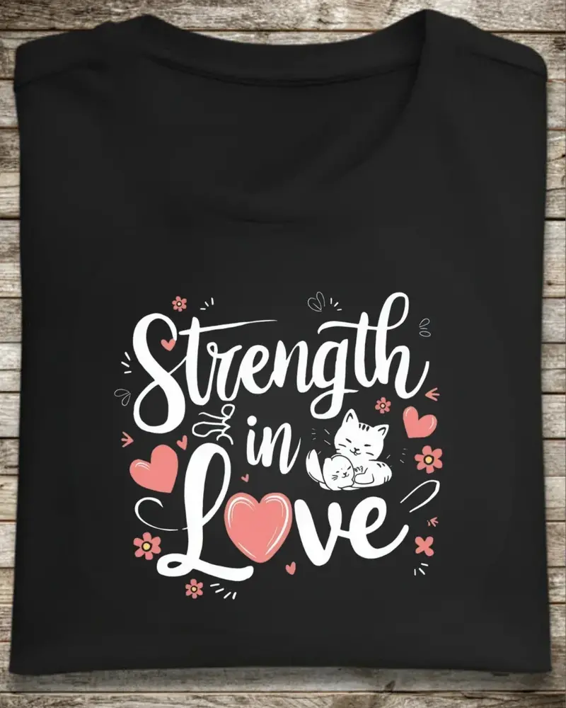Strength In Love Cotton Tees 1