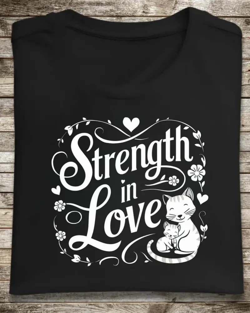 Strength In Love Cotton Tshirt 1
