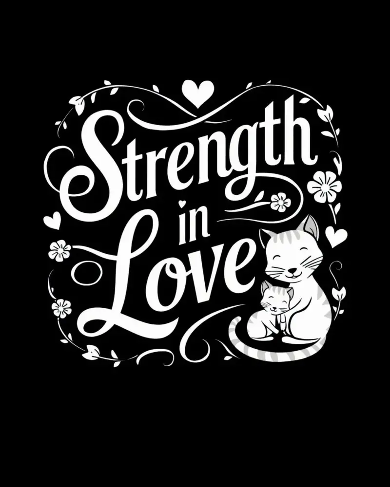 Strength In Love Cotton Tshirt 2