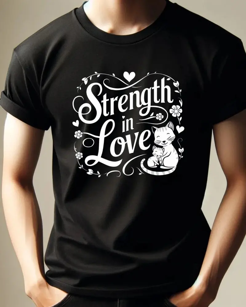 Strength In Love Cotton Tshirt 4