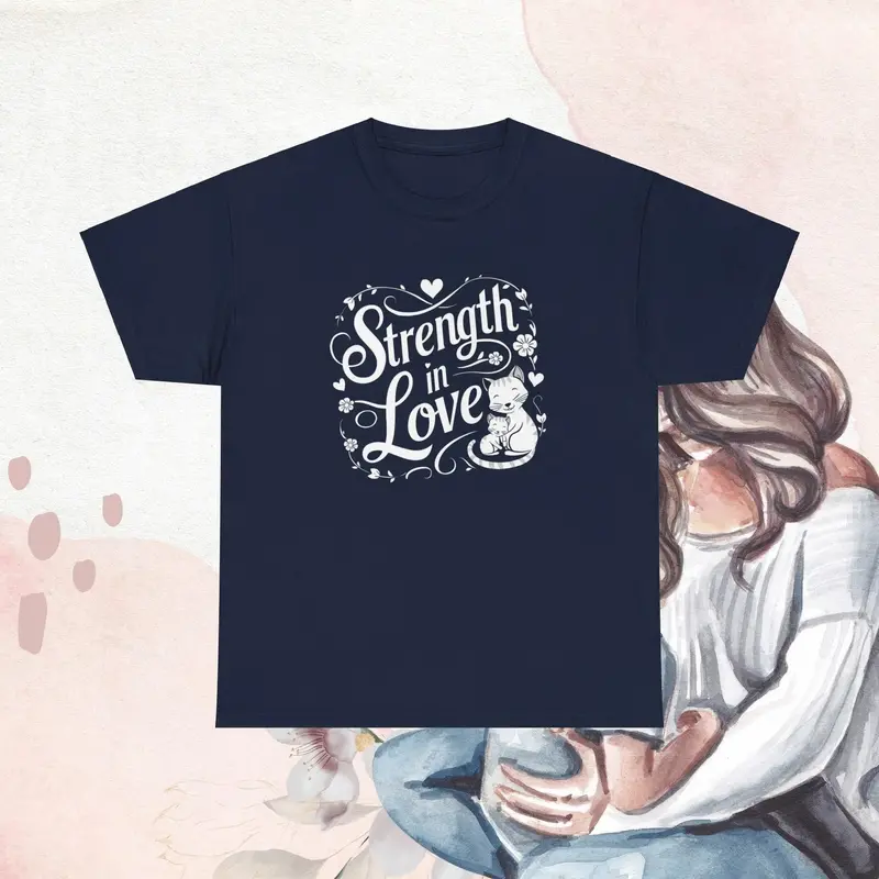 Strength In Love Cotton Tshirt 8