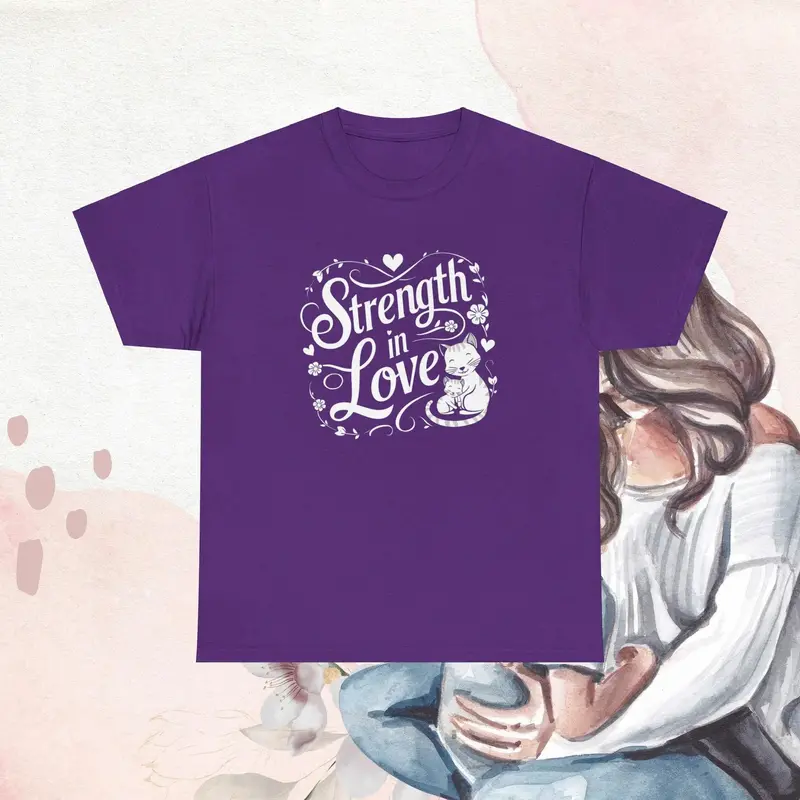 Strength In Love Cotton Tshirt 9