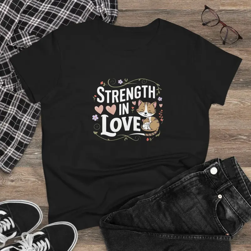 Strength In Love Women Graphic Tees 3