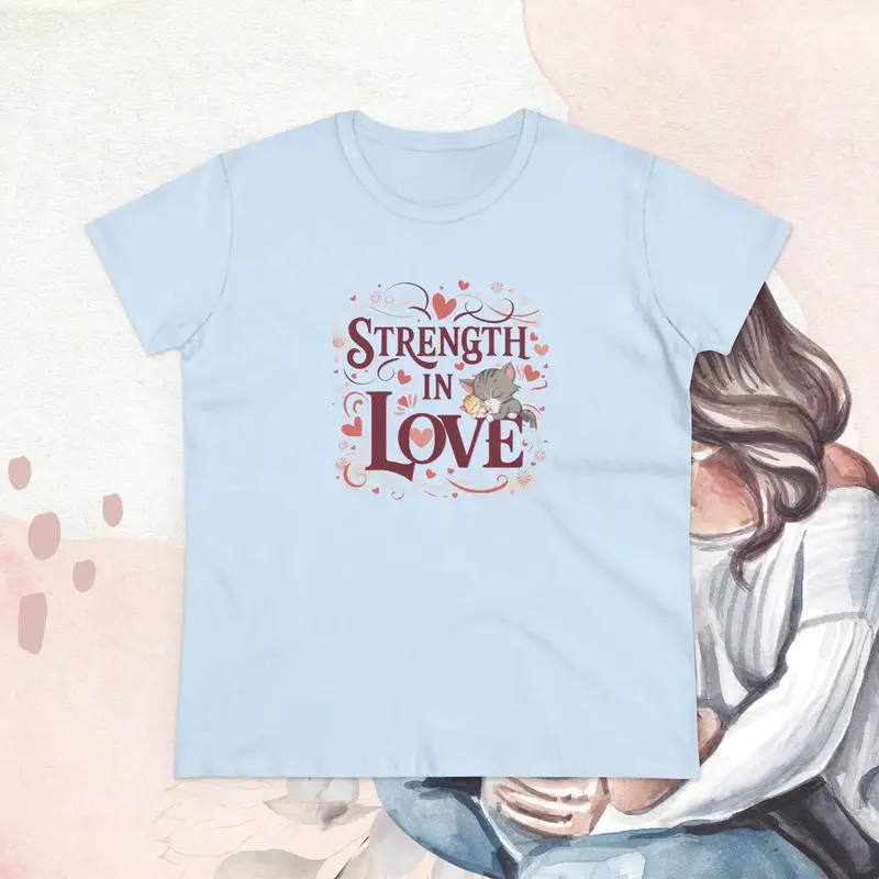 Strength In Love Women Graphic Tshirt 15