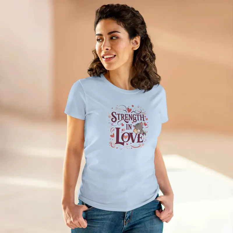 Strength In Love Women Graphic Tshirt 16