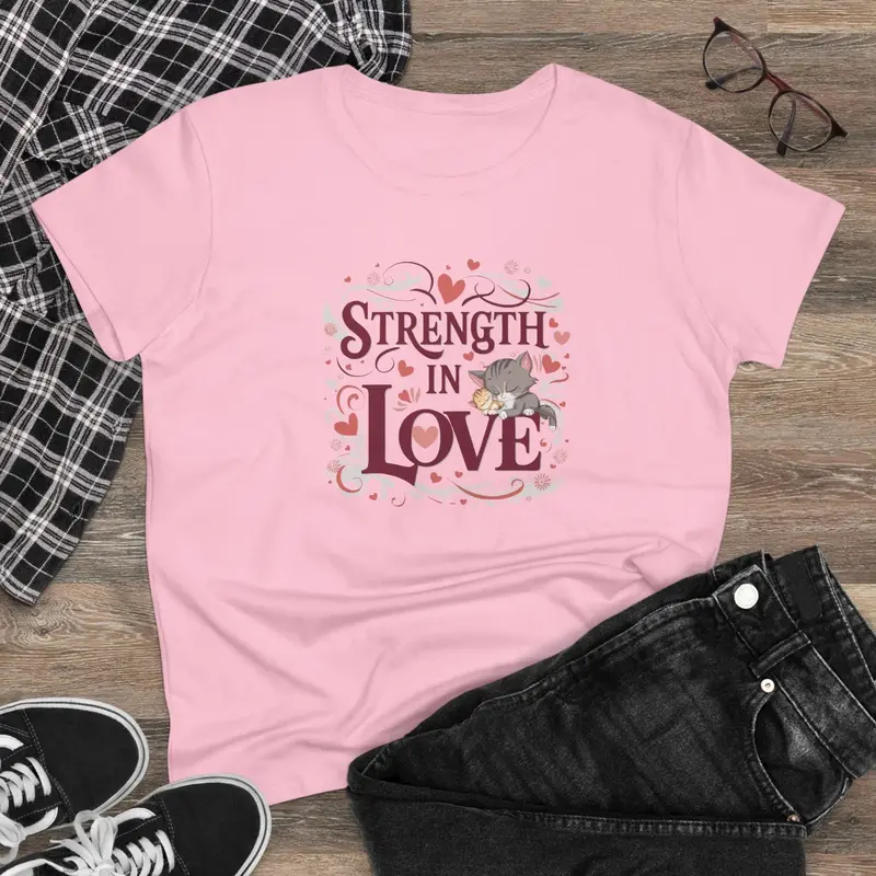 Strength In Love Women Graphic Tshirt 4
