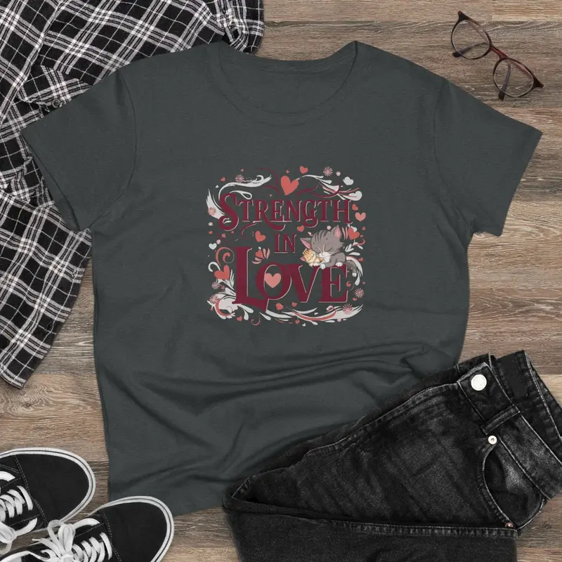 Strength In Love Women Graphic Tshirt 4