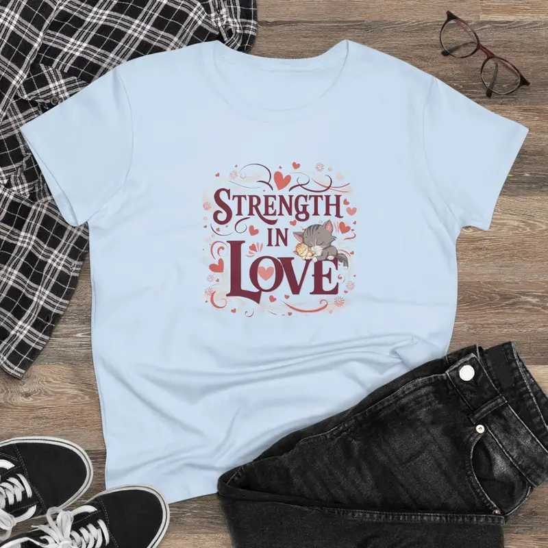 Strength In Love Women Graphic Tshirt 5