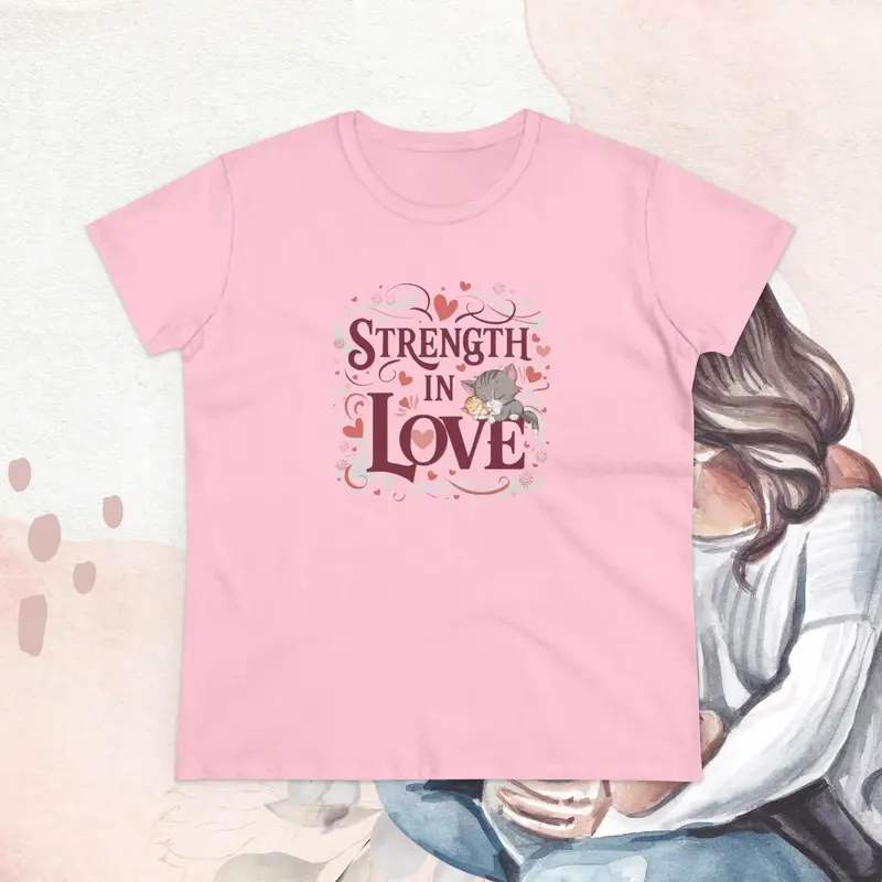 Strength In Love Women Graphic Tshirt 9