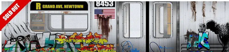 Subway Cart 2.0 Pop-Up Diorama 1/12 1
