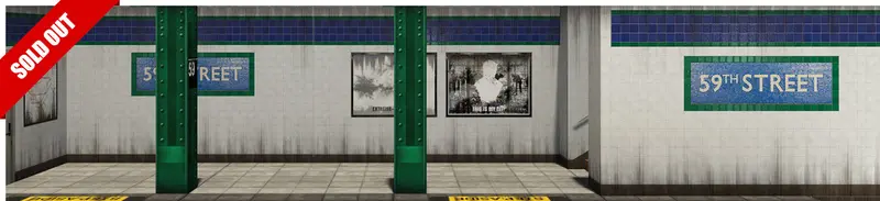 Subway Terminal 2.0 Pop-Up Diorama 1/12 1