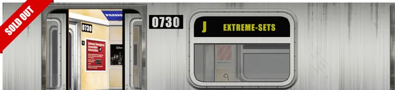 Subway Train Pop-Up Diorama 1/12 1