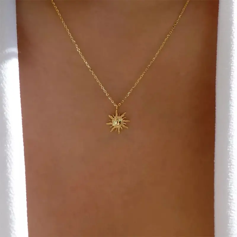 Sunburst Pendant Necklace 1