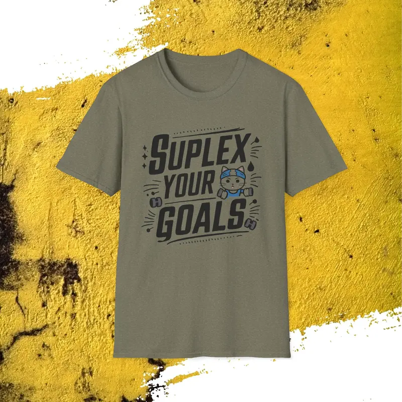 Suplex Your Goal Cotton T-Shirt 10