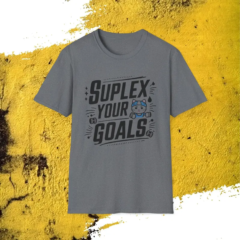Suplex Your Goal Cotton T-Shirt 11