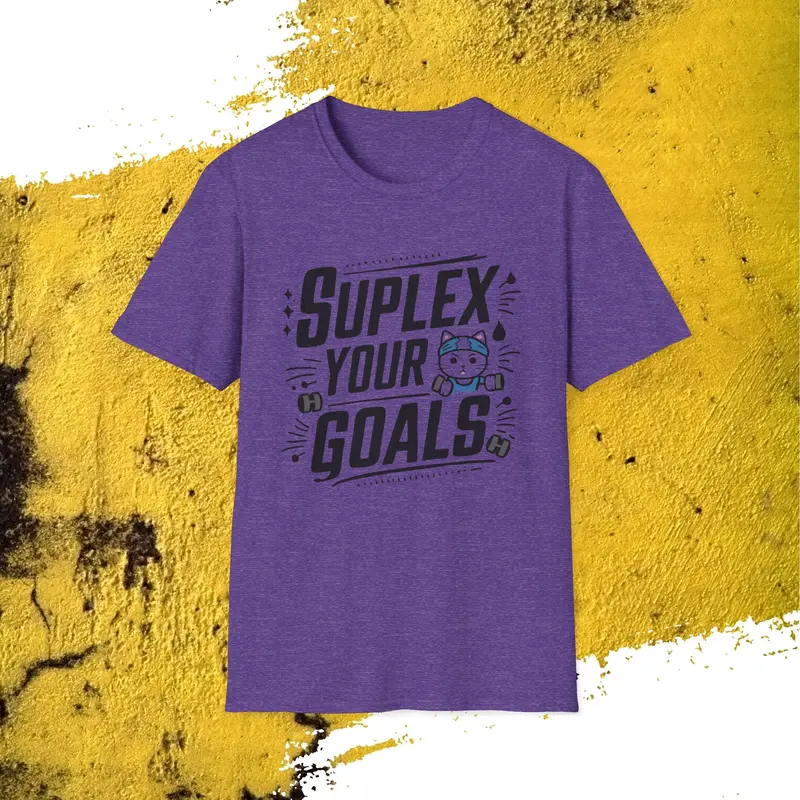 Suplex Your Goal Cotton T-Shirt 13