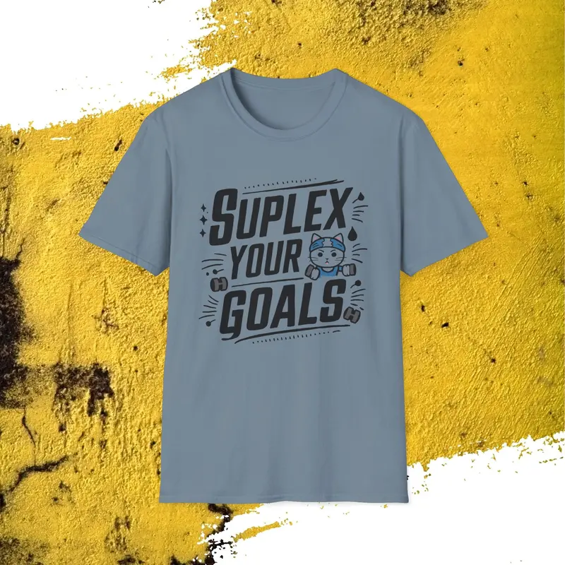 Suplex Your Goal Cotton T-Shirt 14