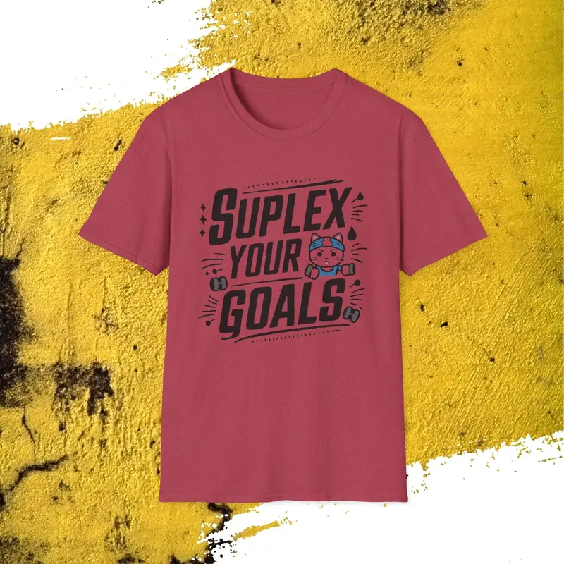 Suplex Your Goal Cotton T-Shirt 15