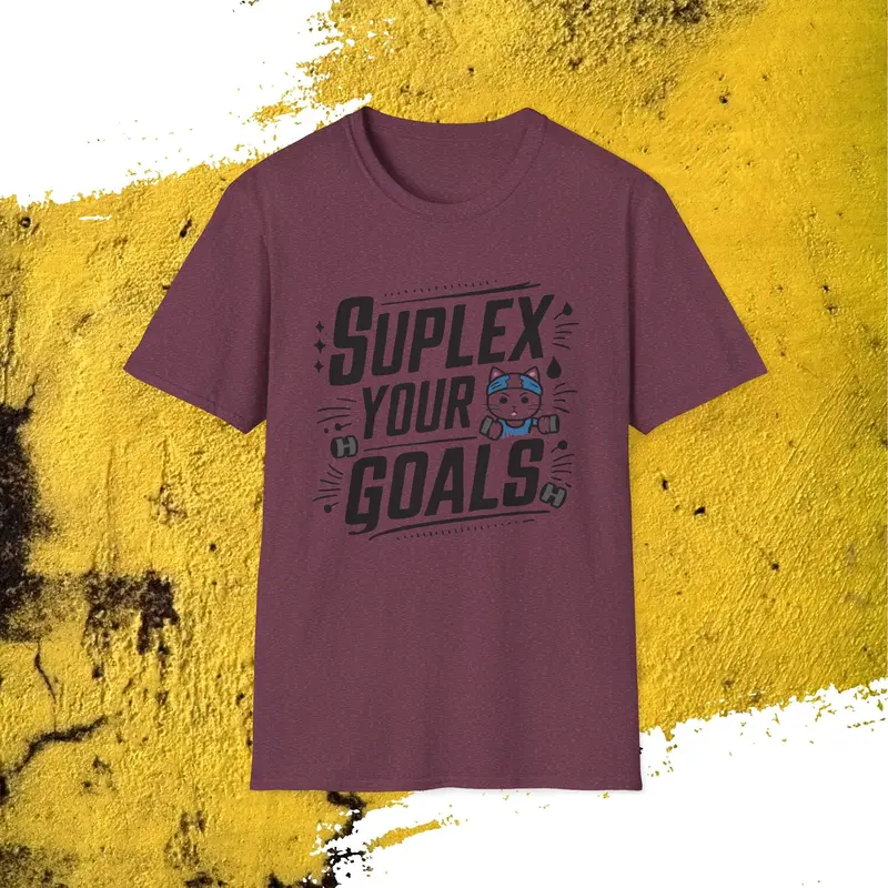 Suplex Your Goal Cotton T-Shirt 16