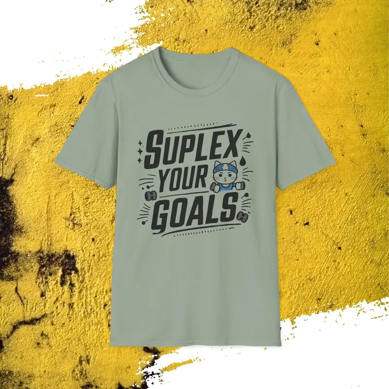 Suplex Your Goal Cotton T-Shirt 17