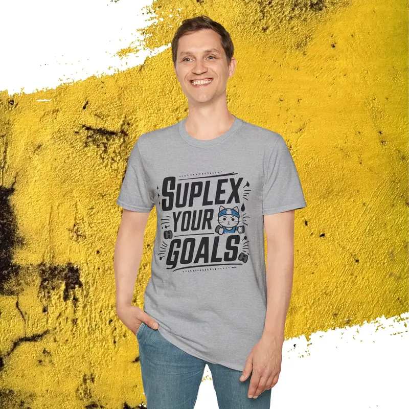 Suplex Your Goal Cotton T-Shirt 17