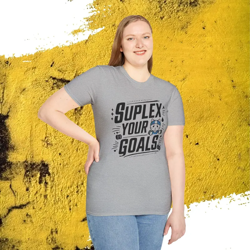 Suplex Your Goal Cotton T-Shirt 18