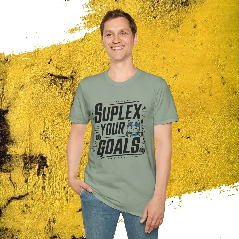 Suplex Your Goal Cotton T-Shirt 19