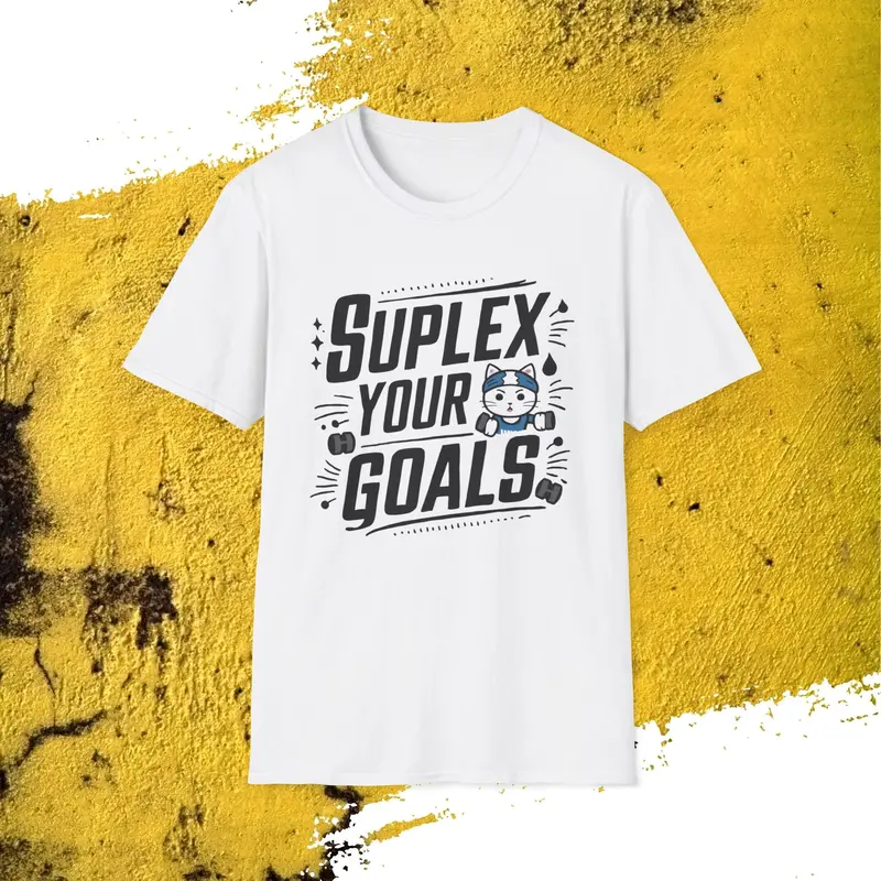 Suplex Your Goal Cotton T-Shirt 21