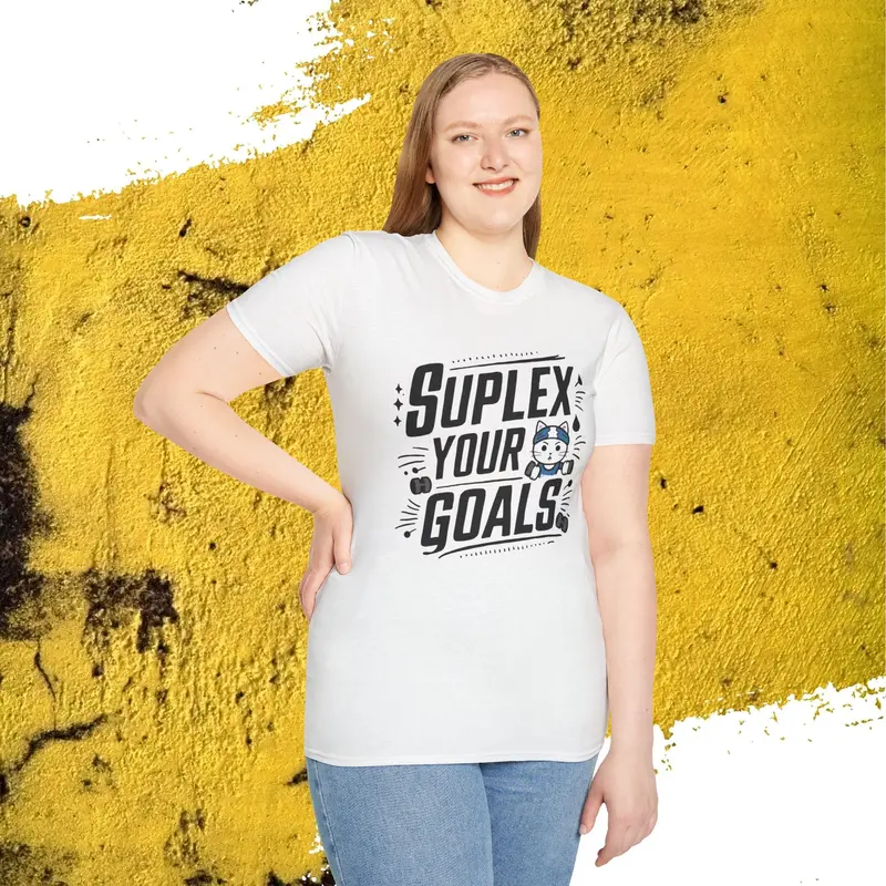 Suplex Your Goal Cotton T-Shirt 23