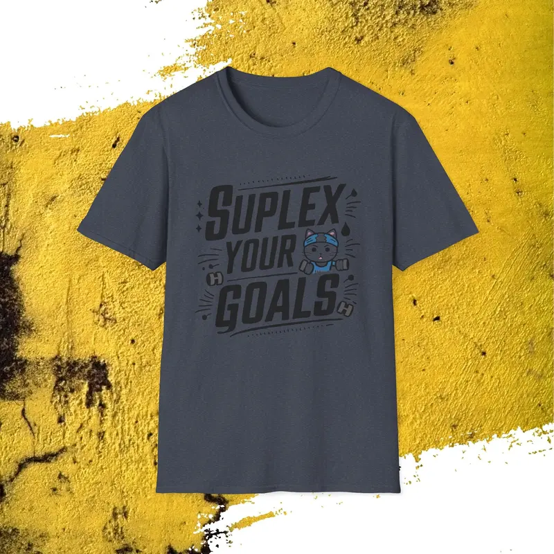 Suplex Your Goal Cotton T-Shirt 24