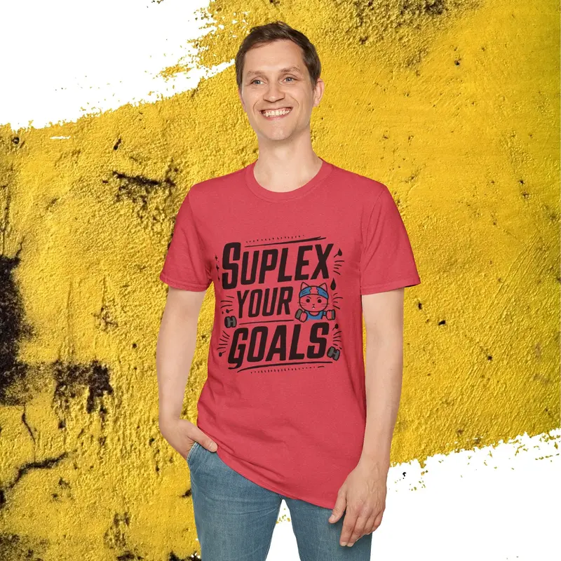 Suplex Your Goal Cotton T-Shirt 28