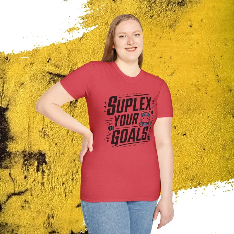 Suplex Your Goal Cotton T-Shirt 29