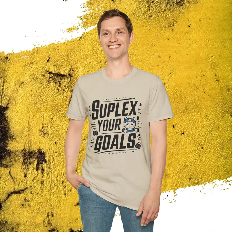 Suplex Your Goal Cotton T-Shirt 30