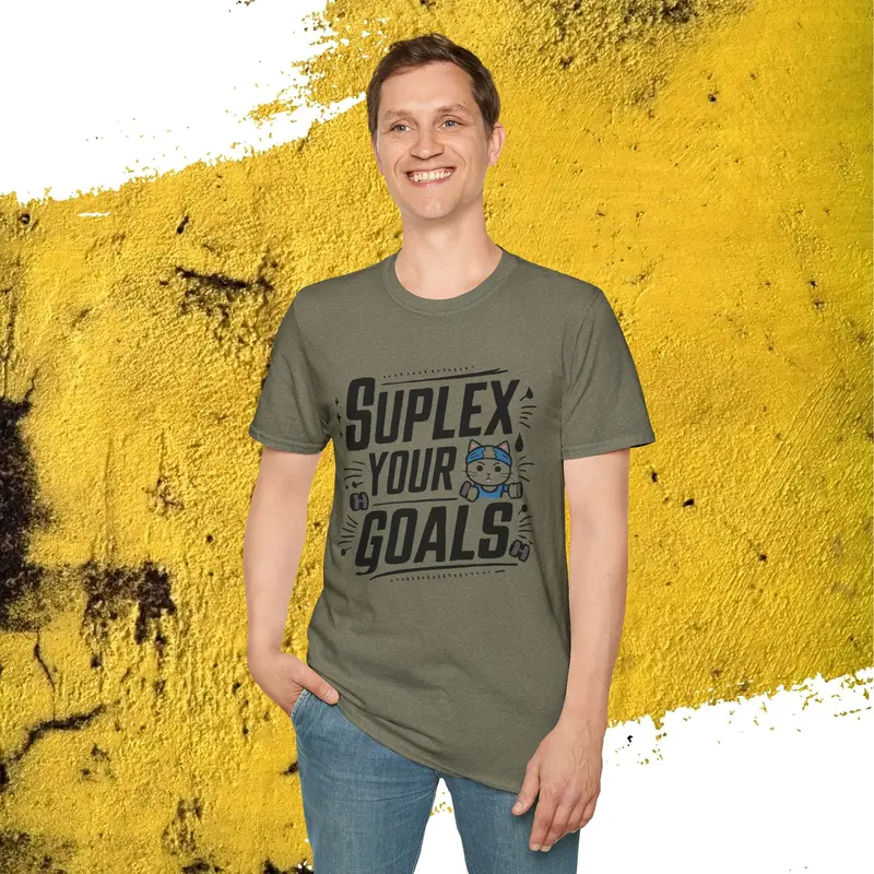 Suplex Your Goal Cotton T-Shirt 32