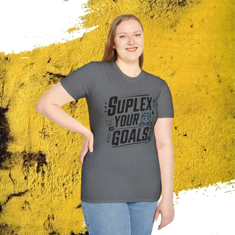 Suplex Your Goal Cotton T-Shirt 35
