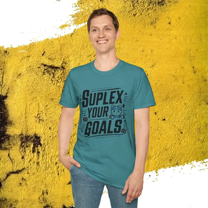 Suplex Your Goal Cotton T-Shirt 36