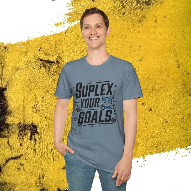 Suplex Your Goal Cotton T-Shirt 38
