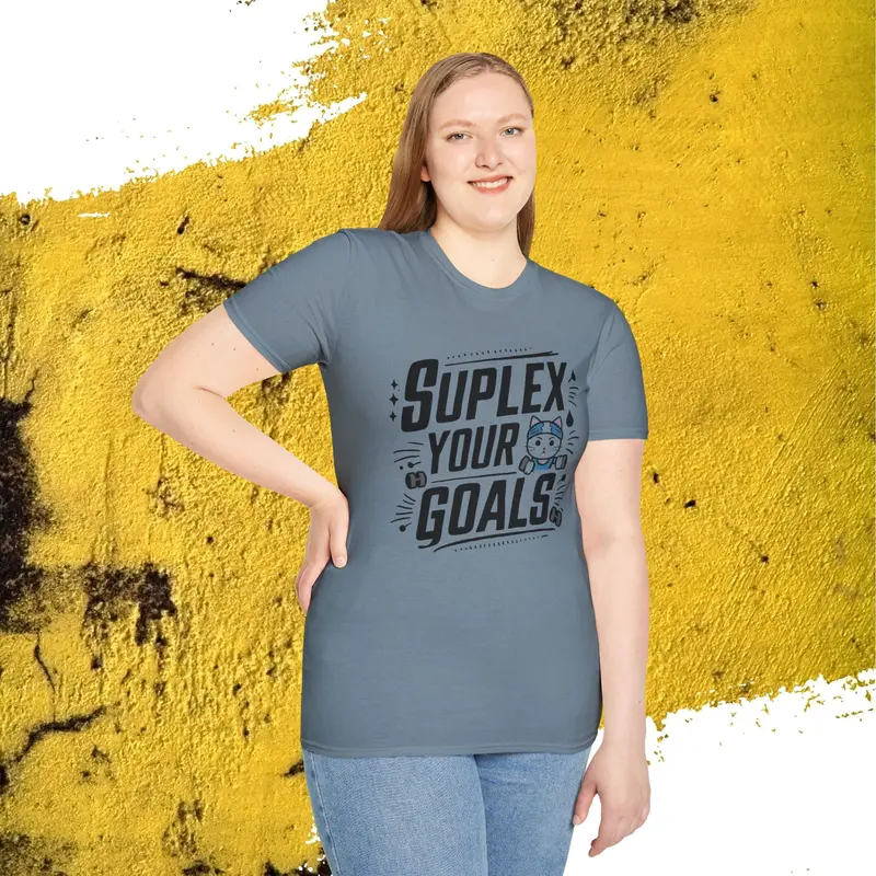 Suplex Your Goal Cotton T-Shirt 39