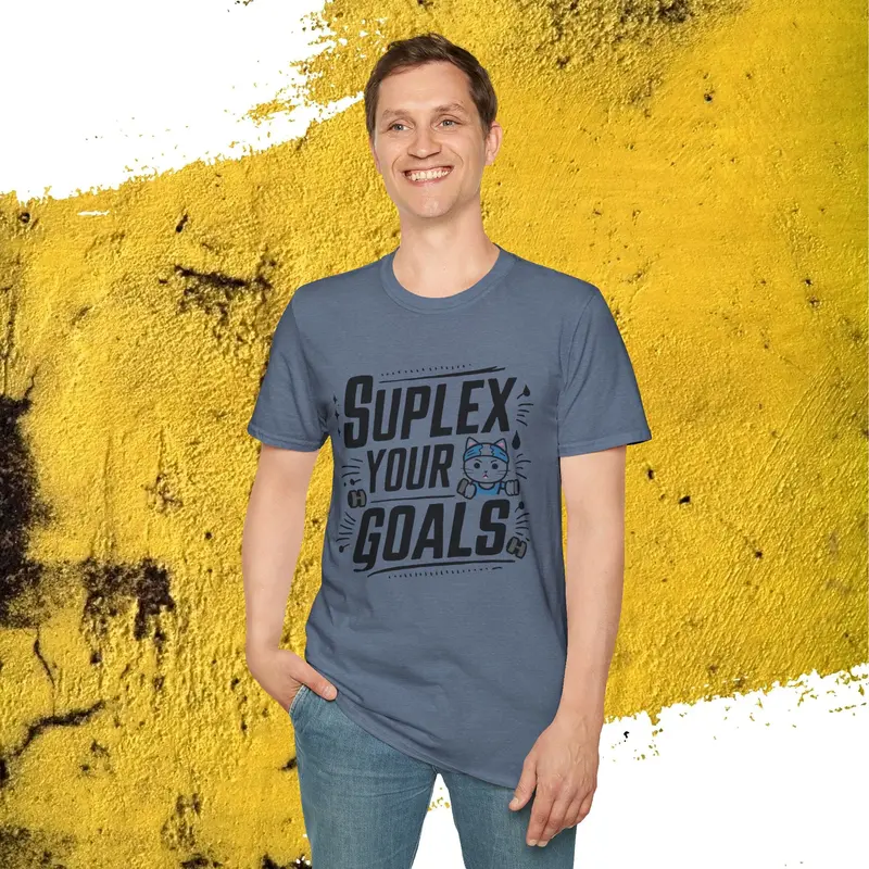 Suplex Your Goal Cotton T-Shirt 40
