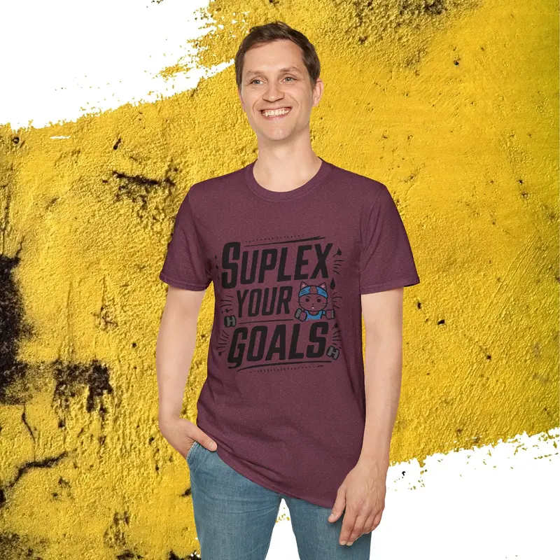 Suplex Your Goal Cotton T-Shirt 44