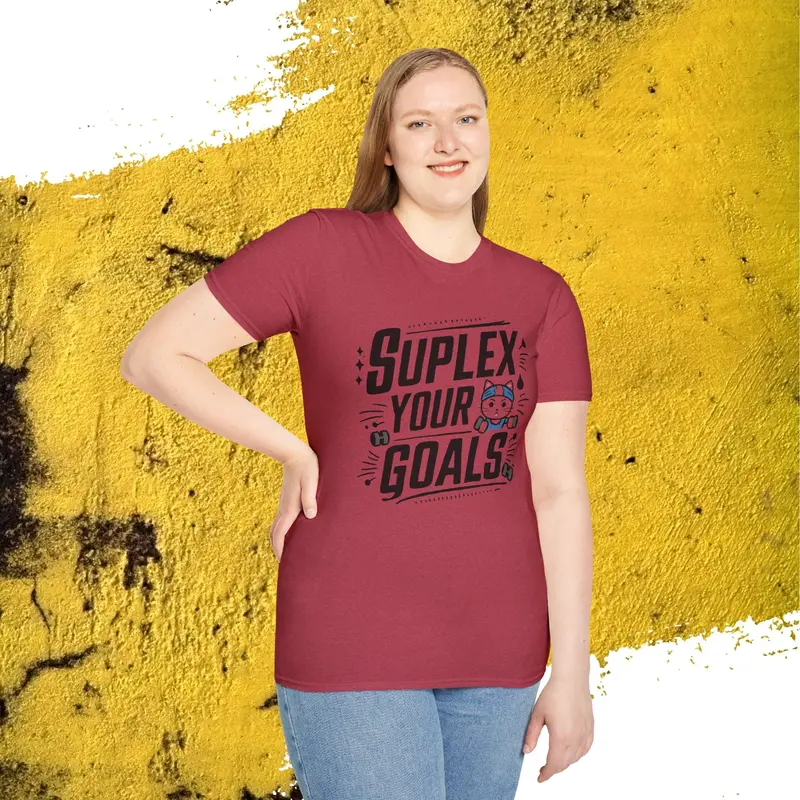 Suplex Your Goal Cotton T-Shirt 47