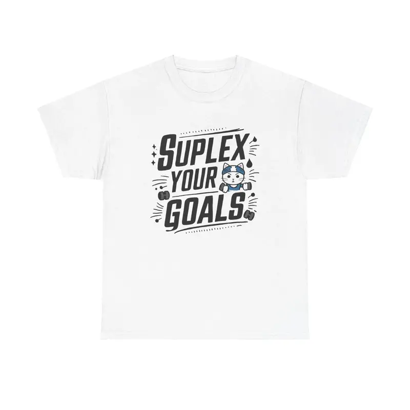 Suplex Your Goal Cotton T-Shirt 5