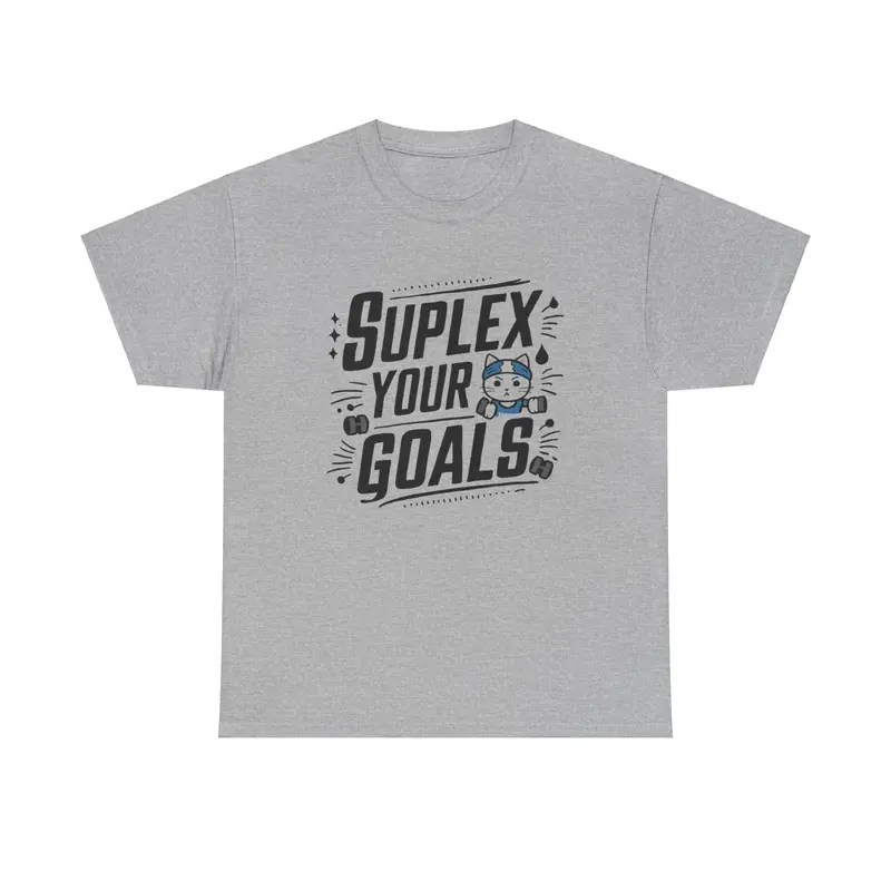 Suplex Your Goal Cotton T-Shirt 7